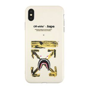 Phone case soft shell protective cover Aape WHITE
